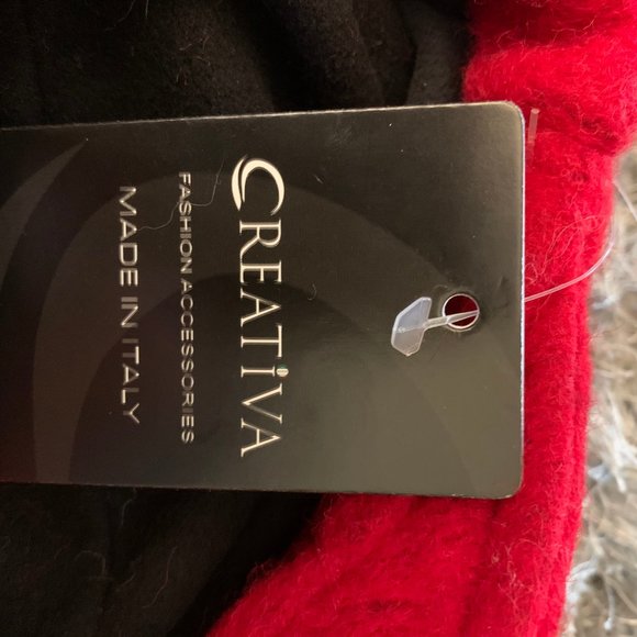 Italian Wool Red Creativa Hat - Picture 4 of 4